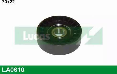 Lucas Engine Drive LA0610 - Паразитна / водеща ролка, пистов ремък vvparts.bg