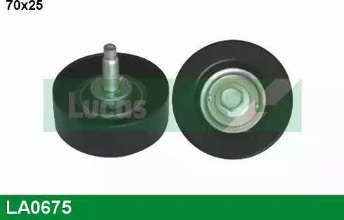 Lucas Engine Drive LA0675 - Паразитна / водеща ролка, пистов ремък vvparts.bg