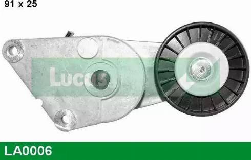 Lucas Engine Drive LA0006 - Ремъчен обтегач, пистов ремък vvparts.bg