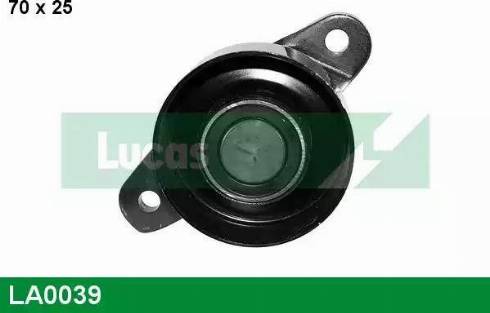 Lucas Engine Drive LA0039 - Паразитна / водеща ролка, пистов ремък vvparts.bg