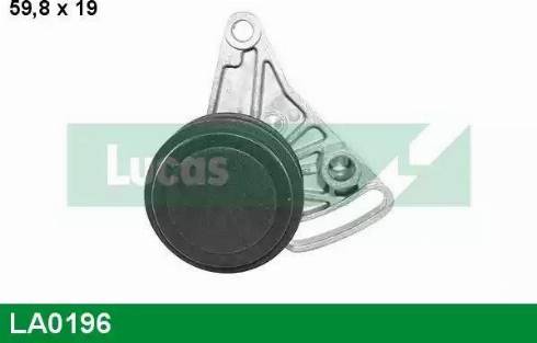 Lucas Engine Drive LA0196 - Паразитна / водеща ролка, пистов ремък vvparts.bg