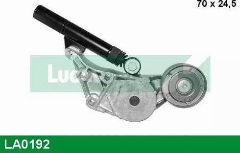 Lucas Engine Drive LA0192 - Ремъчен обтегач, пистов ремък vvparts.bg