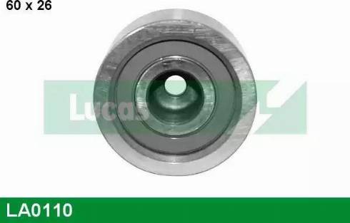 Lucas Engine Drive LA0110 - Паразитна / водеща ролка, пистов ремък vvparts.bg