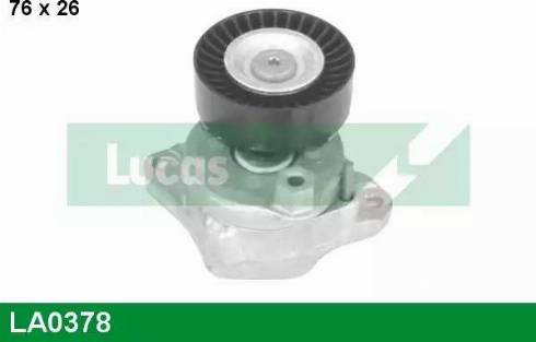 Lucas Engine Drive LA0378 - Ремъчен обтегач, пистов ремък vvparts.bg