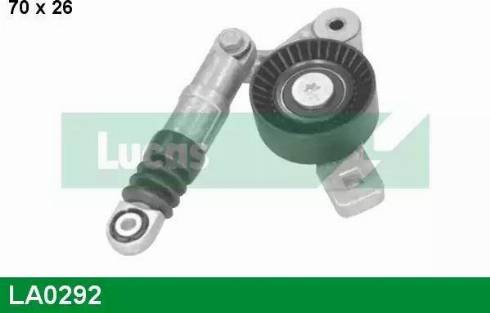 Lucas Engine Drive LA0292 - Ремъчен обтегач, пистов ремък vvparts.bg