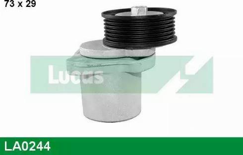 Lucas Engine Drive LA0244 - Ремъчен обтегач, пистов ремък vvparts.bg