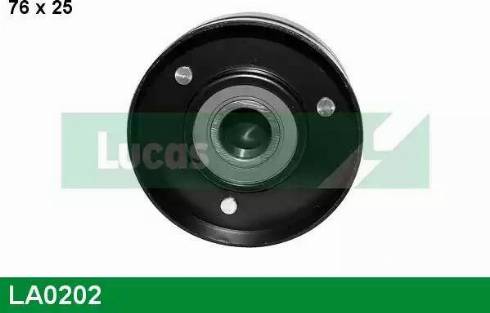 Lucas Engine Drive LA0202 - Паразитна / водеща ролка, пистов ремък vvparts.bg