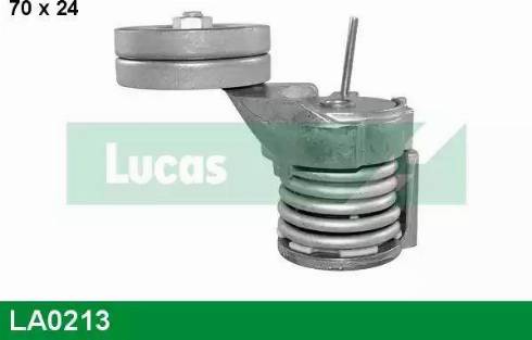 Lucas Engine Drive LA0213 - Ремъчен обтегач, пистов ремък vvparts.bg