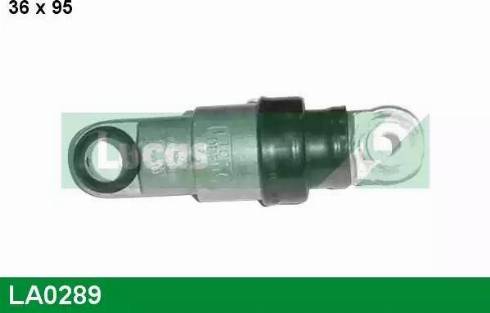 Lucas Engine Drive LA0289 - Демпер (успокоител-трепт.вибр.), пистов ремък vvparts.bg