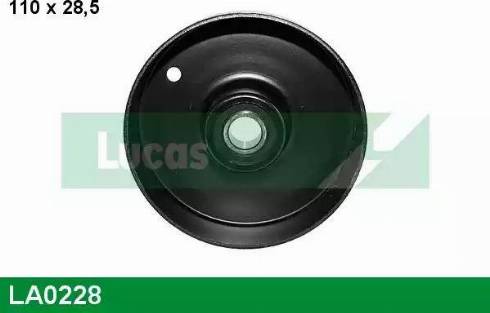 Lucas Engine Drive LA0228 - Паразитна / водеща ролка, пистов ремък vvparts.bg