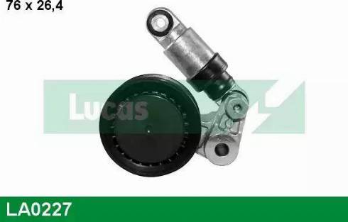 Lucas Engine Drive LA0227 - Ремъчен обтегач, пистов ремък vvparts.bg