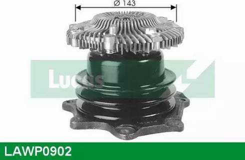 Lucas Engine Drive LAWP0902 - Водна помпа vvparts.bg