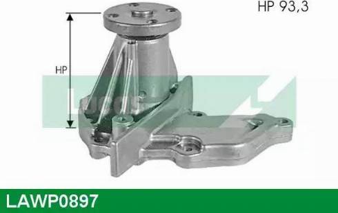 Lucas Engine Drive LAWP0897 - Водна помпа vvparts.bg