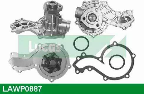 Lucas Engine Drive LAWP0887 - Водна помпа vvparts.bg