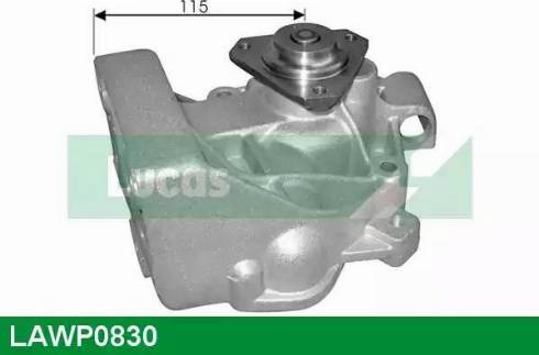 Lucas Engine Drive LAWP0830 - Водна помпа vvparts.bg