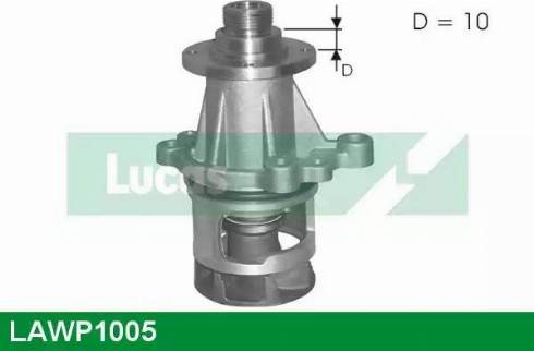 Lucas Engine Drive LAWP1005 - Водна помпа vvparts.bg