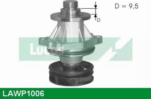 Lucas Engine Drive LAWP1006 - Водна помпа vvparts.bg