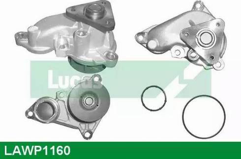 Lucas Engine Drive LAWP1160 - Водна помпа vvparts.bg