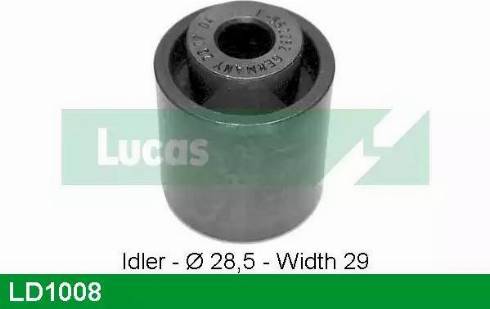 Lucas Engine Drive LD1008 - Обтяжна ролка, ангренаж vvparts.bg