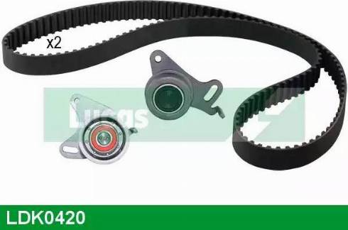 Lucas Engine Drive LDK0420 - Комплект ангренажен ремък vvparts.bg