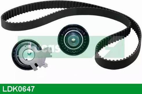 Lucas Engine Drive LDK0647 - Комплект ангренажен ремък vvparts.bg