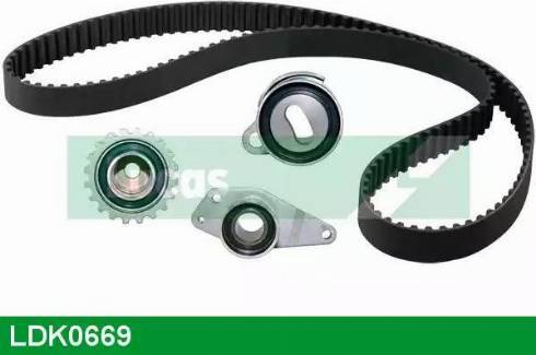 Lucas Engine Drive LDK0669 - Комплект ангренажен ремък vvparts.bg