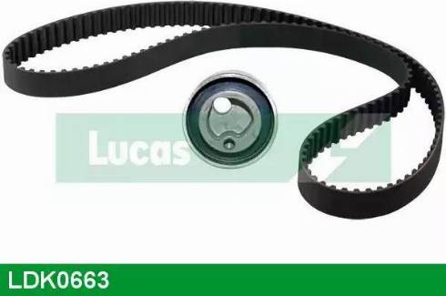 Lucas Engine Drive LDK0663 - Комплект ангренажен ремък vvparts.bg