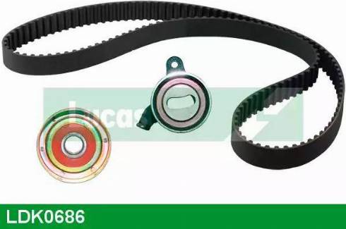 Lucas Engine Drive LDK0686 - Комплект ангренажен ремък vvparts.bg