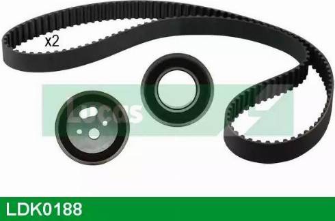 Lucas Engine Drive LDK0188 - Комплект ангренажен ремък vvparts.bg