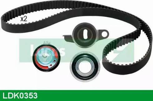 Lucas Engine Drive LDK0353 - Комплект ангренажен ремък vvparts.bg