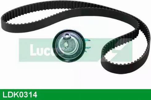 Lucas Engine Drive LDK0314 - Комплект ангренажен ремък vvparts.bg