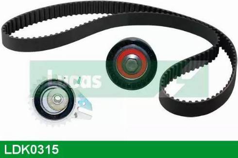 Lucas Engine Drive LDK0315 - Комплект ангренажен ремък vvparts.bg