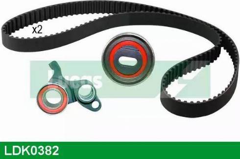 Lucas Engine Drive LDK0382 - Комплект ангренажен ремък vvparts.bg