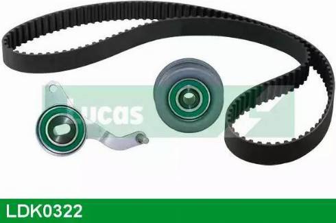 Lucas Engine Drive LDK0322 - Комплект ангренажен ремък vvparts.bg