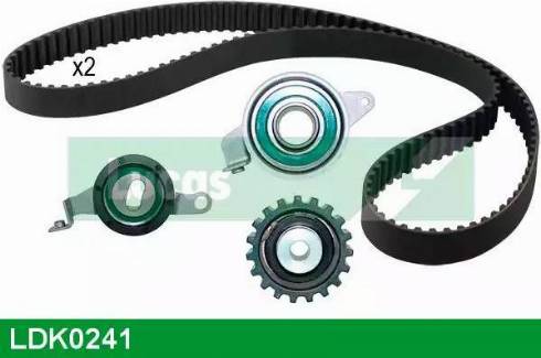 Lucas Engine Drive LDK0241 - Комплект ангренажен ремък vvparts.bg