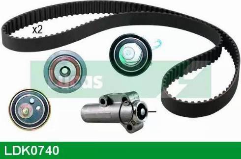 Lucas Engine Drive LDK0740 - Комплект ангренажен ремък vvparts.bg