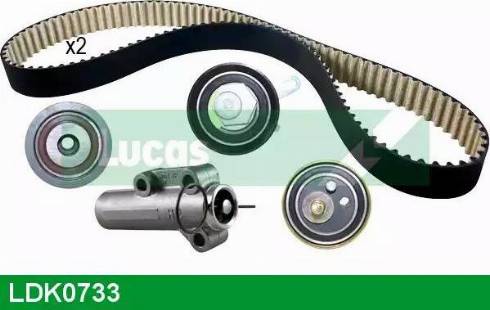 Lucas Engine Drive LDK0733 - Комплект ангренажен ремък vvparts.bg