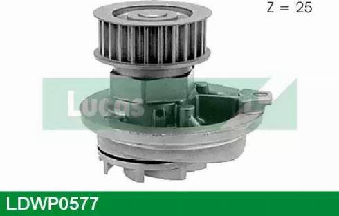 Lucas Engine Drive LDWP0577 - Водна помпа vvparts.bg