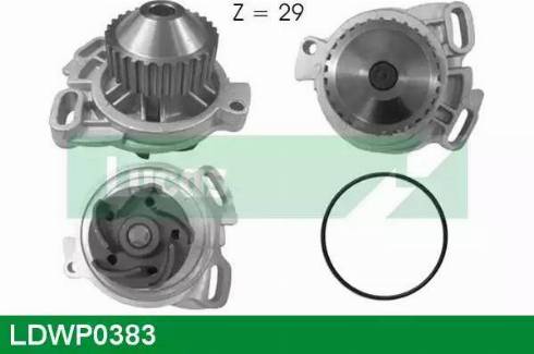 Lucas Engine Drive LDWP0383 - Водна помпа vvparts.bg