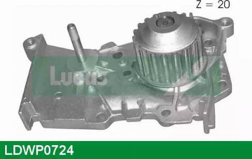 Lucas Engine Drive LDWP0724 - Водна помпа vvparts.bg