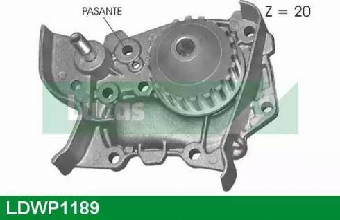 Lucas Engine Drive LDWP1189 - Водна помпа vvparts.bg