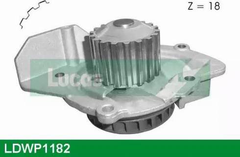 Lucas Engine Drive LDWP1182 - Водна помпа vvparts.bg