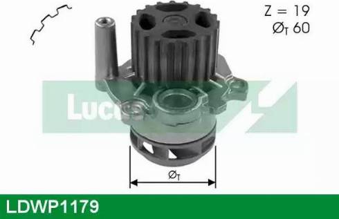 Lucas Engine Drive LDWP1179 - Водна помпа vvparts.bg