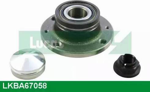 Lucas Engine Drive LKBA67058 - Комплект колесен лагер vvparts.bg