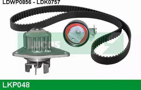 Lucas Engine Drive LKP048 - Водна помпа+ к-кт ангренажен ремък vvparts.bg