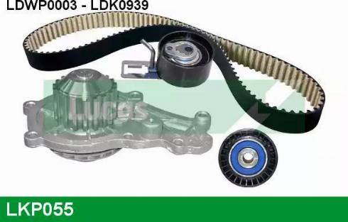 Lucas Engine Drive LKP055 - Водна помпа+ к-кт ангренажен ремък vvparts.bg