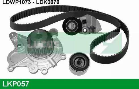 Lucas Engine Drive LKP057 - Водна помпа+ к-кт ангренажен ремък vvparts.bg