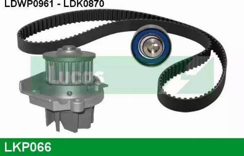 Lucas Engine Drive LKP066 - Водна помпа+ к-кт ангренажен ремък vvparts.bg