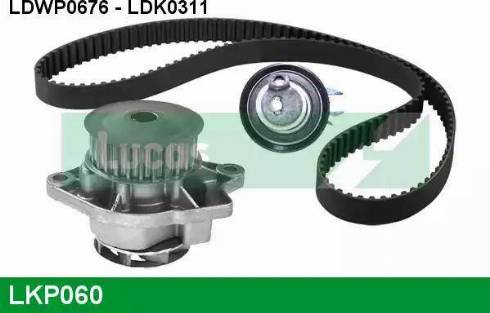 Lucas Engine Drive LKP060 - Водна помпа+ к-кт ангренажен ремък vvparts.bg