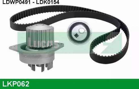 Lucas Engine Drive LKP062 - Водна помпа+ к-кт ангренажен ремък vvparts.bg